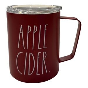 Rae Dunn “Apple Cider” 12oz Insulated Mug NWOT